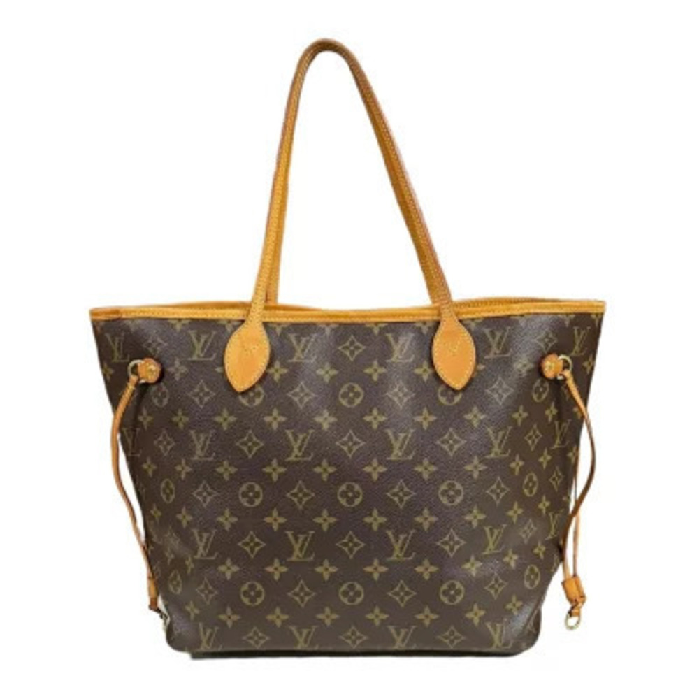 Louis Vuitton Monogram Tote Neverfull Canvas Brown Bag - Picture 3 of 8